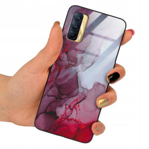 Etui SZKLANE do REALME V15 Obudowa Case Mix Wzory
