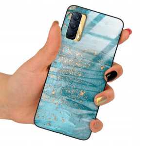 Etui SZKLANE do REALME V15 Obudowa Case Mix Wzory