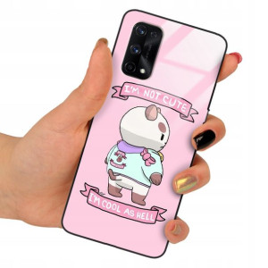 Etui Szklane do REALME X7 PRO Obudowa Case Wzory