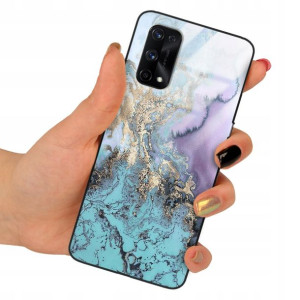 Etui SZKLANE do REALME X7 PRO Obudowa Case Wzory