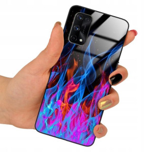 Etui SZKLANE do REALME X7 PRO Obudowa Case Wzory
