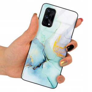 Etui SZKLANE do REALME X7 PRO Obudowa Case Wzory