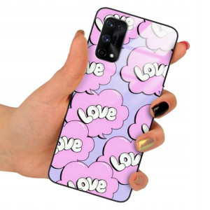 Etui SZKLANE do REALME X7 PRO Obudowa Case Wzory