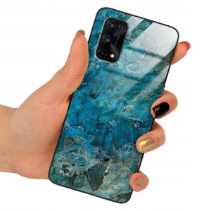 Etui SZKLANE do REALME X7 PRO Obudowa Case Wzory