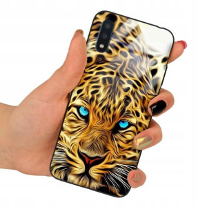 Etui SZKLANE do SAMSUNG A01 Obudowa Case Wzory