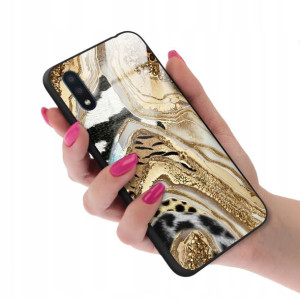 Etui Szklane do SAMSUNG A01 Subtelne Piękne Wzory