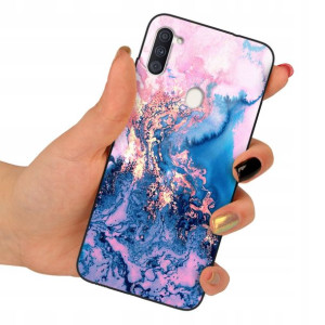 Etui SZKLANE do SAMSUNG A11 Obudowa Case Mix Wzory