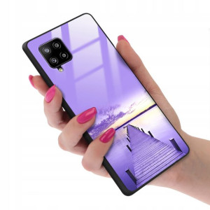 Etui SZKLANE do SAMSUNG A42 5G Obudowa Case Wzory