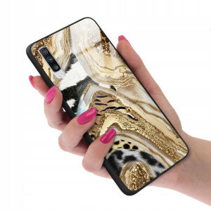 Etui Szklane do SAMSUNG A70S Subtelne Piękne Wzory