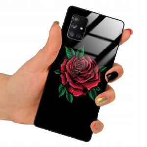 Etui SZKLANE do SAMSUNG A71 5G Obudowa Case Wzory