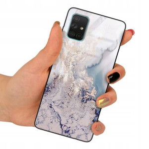 Etui Szklane do SAMSUNG A71 Obudowa Case Wzory