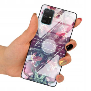 Etui SZKLANE do SAMSUNG A71 Obudowa Case Wzory