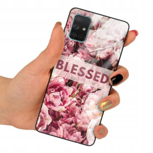 Etui SZKLANE do SAMSUNG A71 Obudowa Case Wzory