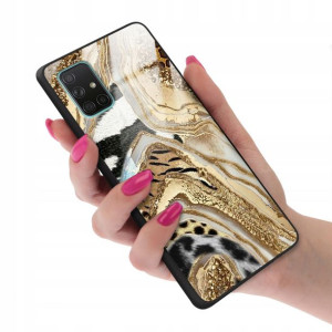 Etui Szklane do SAMSUNG A71 Subtelne Piękne Wzory