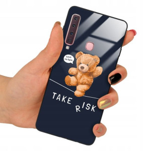 Etui Szklane do SAMSUNG A9 2018 Case Misie Wzory