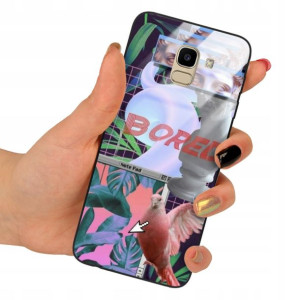 Etui Szklane Do Samsung J6 2018 Art Sztuka Wzory