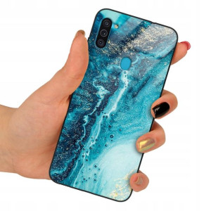 Etui SZKLANE do SAMSUNG M11 Obudowa Case Mix Wzory