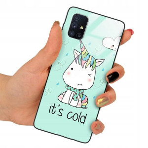 Etui Szklane do SAMSUNG M51 Obudowa Case Wzory