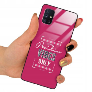 Etui Szklane do SAMSUNG M51 Obudowa Dużo Wzorów