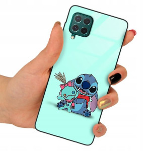 Etui SZKLANE do SAMSUNG M62 Case Lilo Stitch Wzory