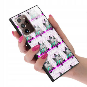 Etui SZKLANE do SAMSUNG NOTE 20 ULTRA Case Wzory