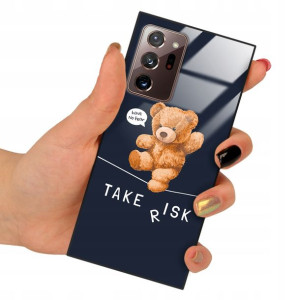 Etui Szklane do SAMSUNG NOTE 20 ULTRA Misie Wzory