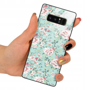 Etui SZKLANE do SAMSUNG NOTE 8 Obudowa Dużo Wzorów