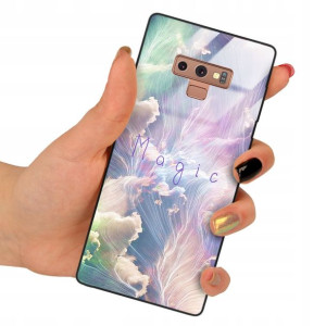 Etui Szklane do SAMSUNG NOTE 9 Obudowa Case Wzory