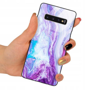 Etui SZKLANE do SAMSUNG S10 Obudowa Case Wzory