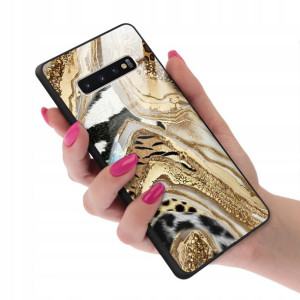 Etui Szklane do SAMSUNG S10 PLUS Subtelne Wzory