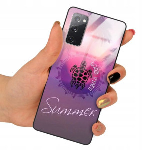 Etui SZKLANE do SAMSUNG S20 LITE Obudowa Wzory