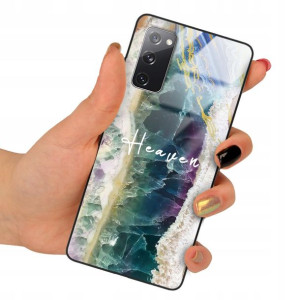 Etui Szklane do SAMSUNG S20 LITE Obudowa Wzory