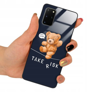 Etui Szklane do SAMSUNG S20 PLUS Case Misie Wzory