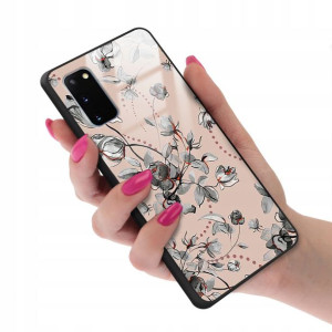 Etui Szklane do SAMSUNG S20 Subtelne Piękne Wzory