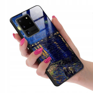 Etui Szklane do SAMSUNG S20 ULTRA Impresja Wzory