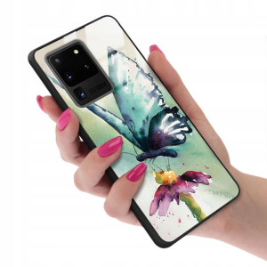 Etui Szklane do SAMSUNG S20 ULTRA Motyle TOP Wzory