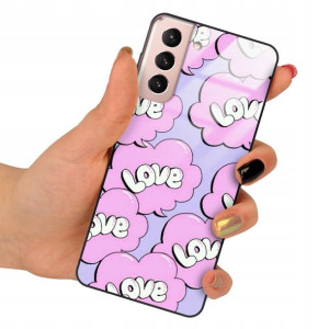 Etui SZKLANE do SAMSUNG S21 Case Dużo Wzorów