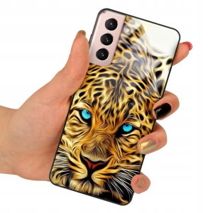 Etui SZKLANE do SAMSUNG S21 Obudowa Case Wzory
