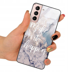 Etui SZKLANE do SAMSUNG S21 Obudowa Dużo Wzorów