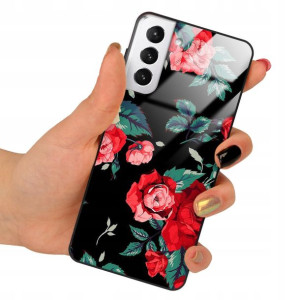 Etui SZKLANE do SAMSUNG S21 PLUS Case Dużo Wzorów
