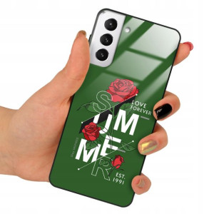 Etui Szklane do SAMSUNG S21 PLUS Obudowa Wzory