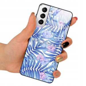 Etui Szklane do SAMSUNG S21 PLUS Obudowa Wzory