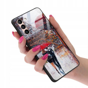 Etui Szklane do SAMSUNG S21 Subtelne Piękne Wzory