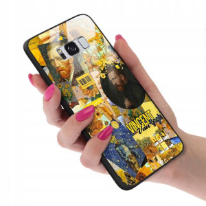 Etui Szklane do SAMSUNG S8 Monet Impresja Wzory