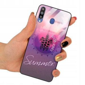 Etui SZKLANE do SAMUNG M30 Obudowa Case Wzory