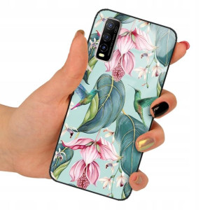 Etui SZKLANE do VIVO Y70s Obudowa Case Mix Wzory