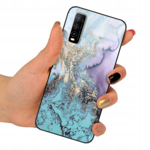 Etui SZKLANE do VIVO Y70s Obudowa Case Mix Wzory