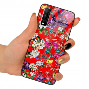 Etui SZKLANE do VIVO Y70s Obudowa Case Mix Wzory