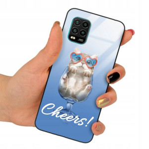 Etui Szklane do XIAOMI MI 10 LITE Case Misie Wzory