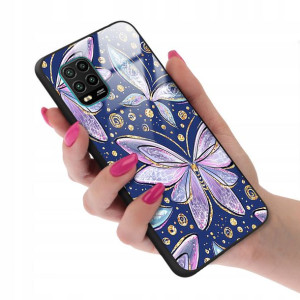 Etui Szklane do XIAOMI MI 10 LITE Motyle TOP Wzory